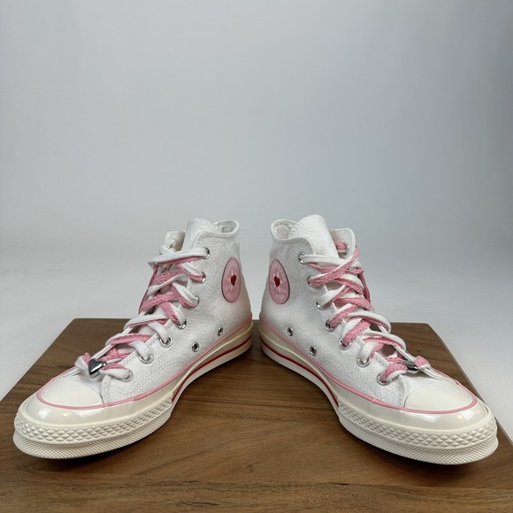 New Womens Converse Chuck Taylor All Star High Valentine's Day Shoes Size 8 M - Picture 5 of 8